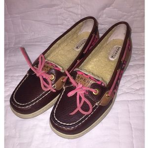 Sperry Top Siders | Pink Leopard Boat Shoes